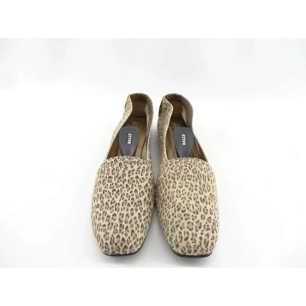 California Magdesians Leopard Print Leather Flats Size‎ 11 M